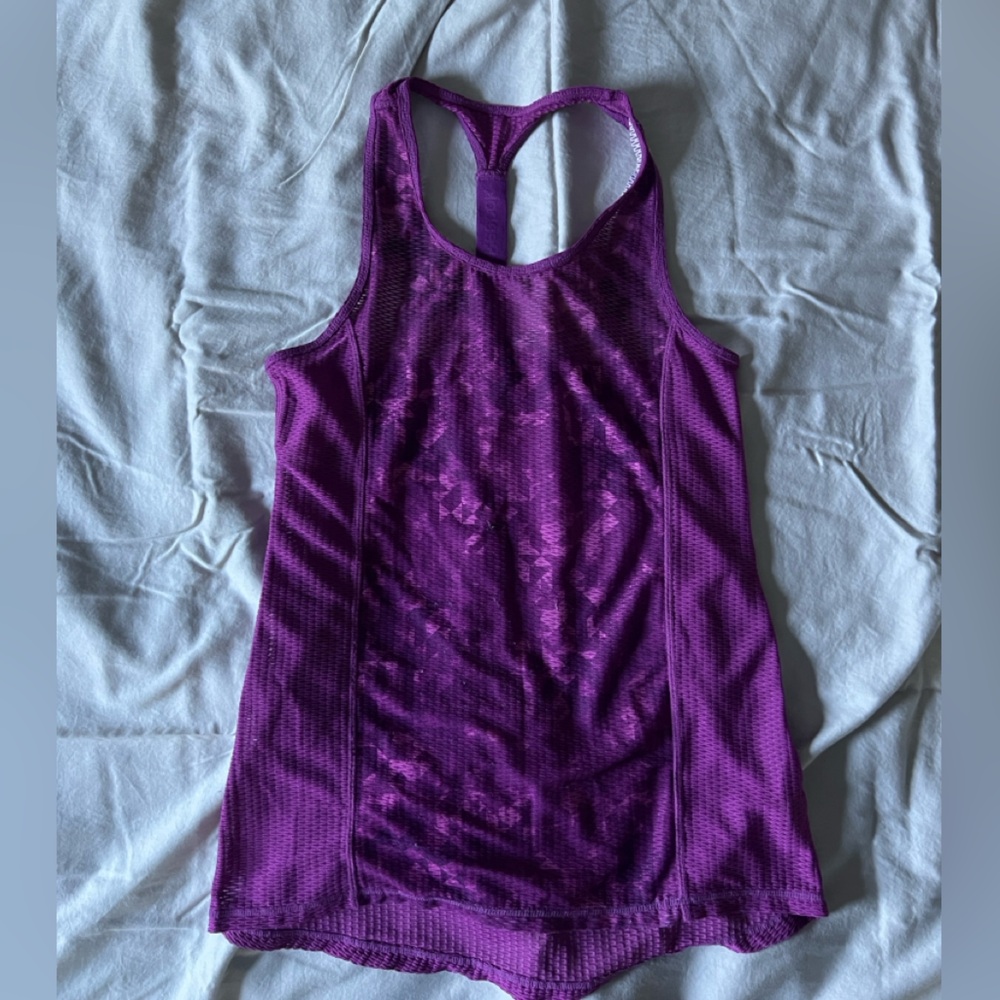 Reebok Purple Running Tank